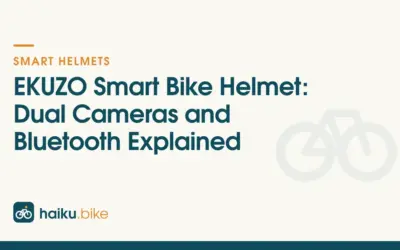 EKUZO Smart Bike Helmet: Dual Cameras and Bluetooth Explained
