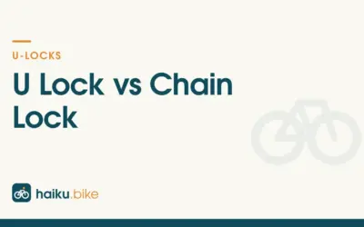 U Lock vs Chain Lock: Which Fits Your Bike Parking?
